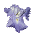 Iris Blue Embers